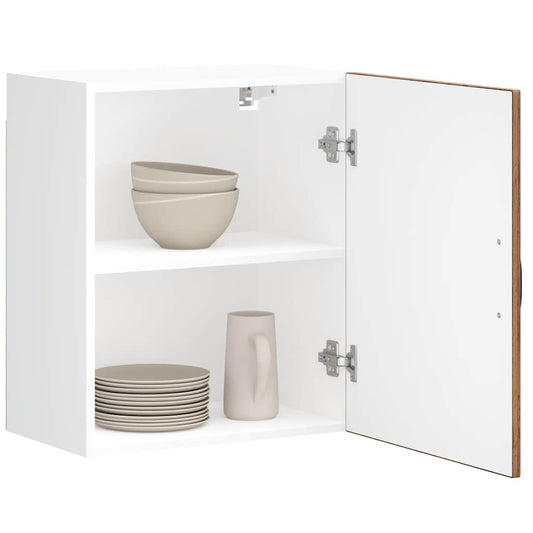 Kitchen Wall Cabinets 2 pcs Lucca Old Wood Engineered Wood