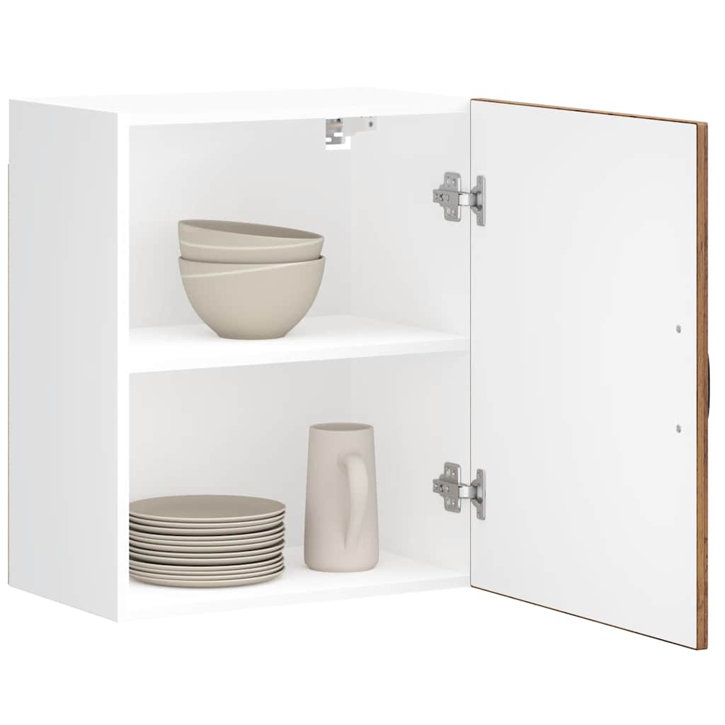 Kitchen Wall Cabinets 2 pcs Lucca Old Wood Engineered Wood