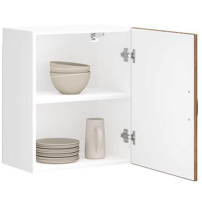 Kitchen Wall Cabinets 2 pcs Lucca Old Wood Engineered Wood