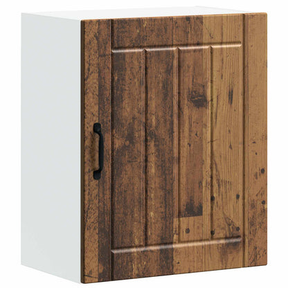 Kitchen Wall Cabinets 2 pcs Lucca Old Wood Engineered Wood