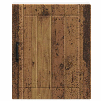 Kitchen Wall Cabinets 2 pcs Lucca Old Wood Engineered Wood