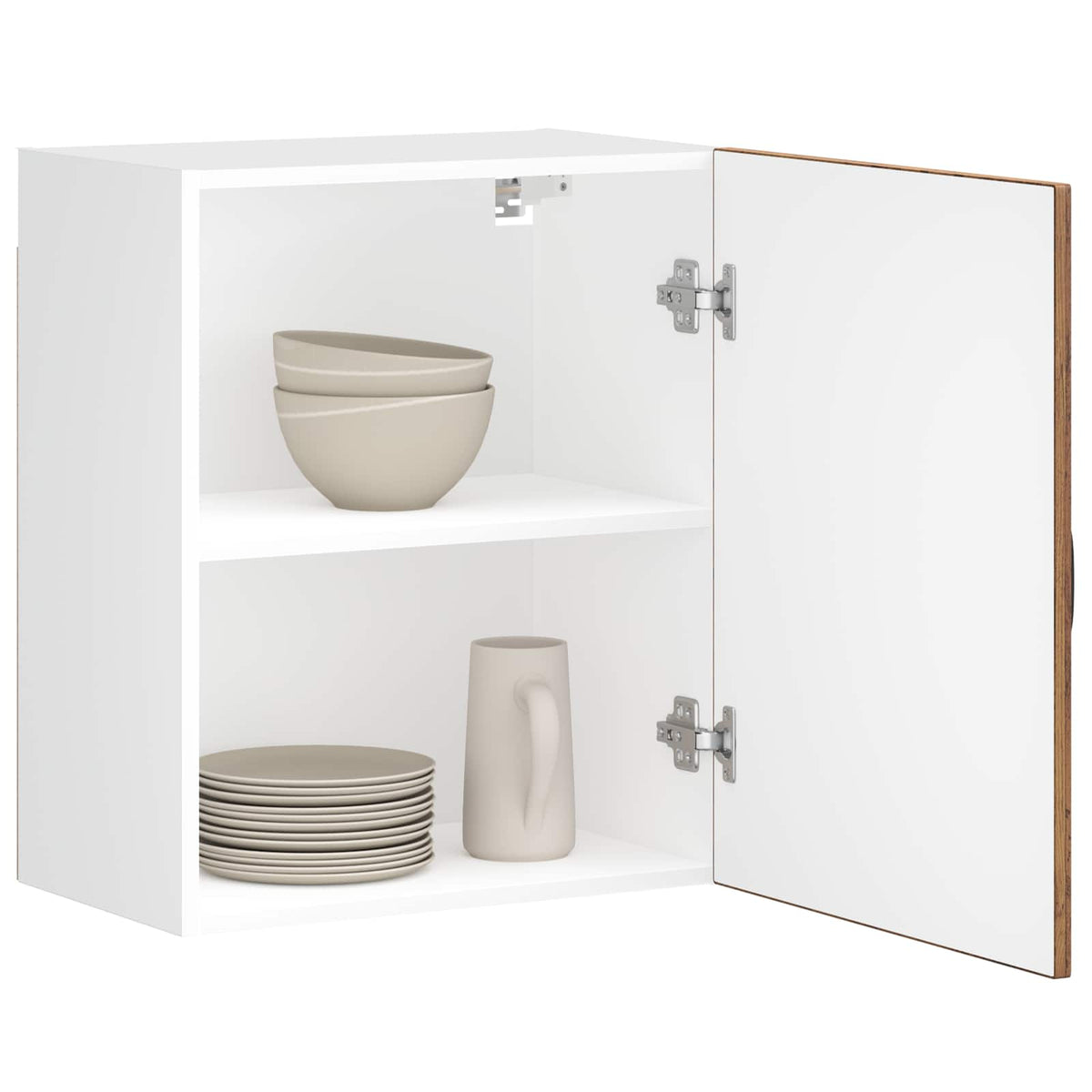 Kitchen Wall Cabinets 2 pcs Lucca Old Wood Engineered Wood