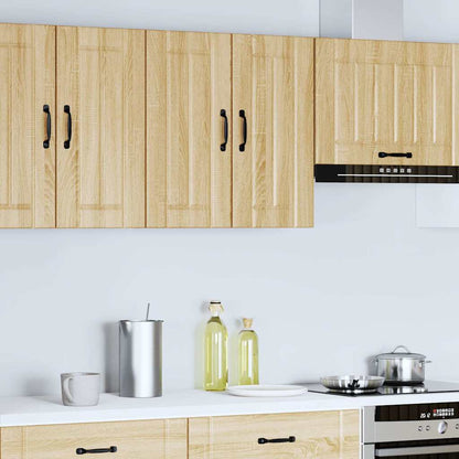 Kitchen Wall Cabinet "Lucca" Sonoma Oak Engineered Wood