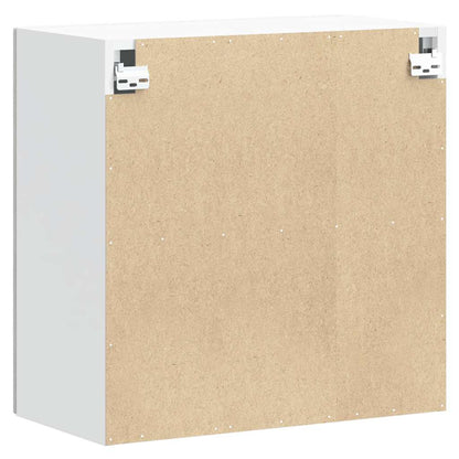 Kitchen Wall Cabinet "Lucca" Concrete Grey Engineered Wood