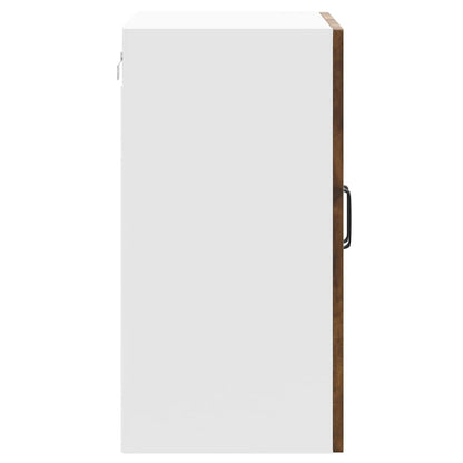 Kitchen Wall Cabinet "Lucca" Smoked Oak Engineered Wood