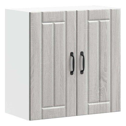 Kitchen Wall Cabinet Lucca Grey Sonoma Engineered Wood