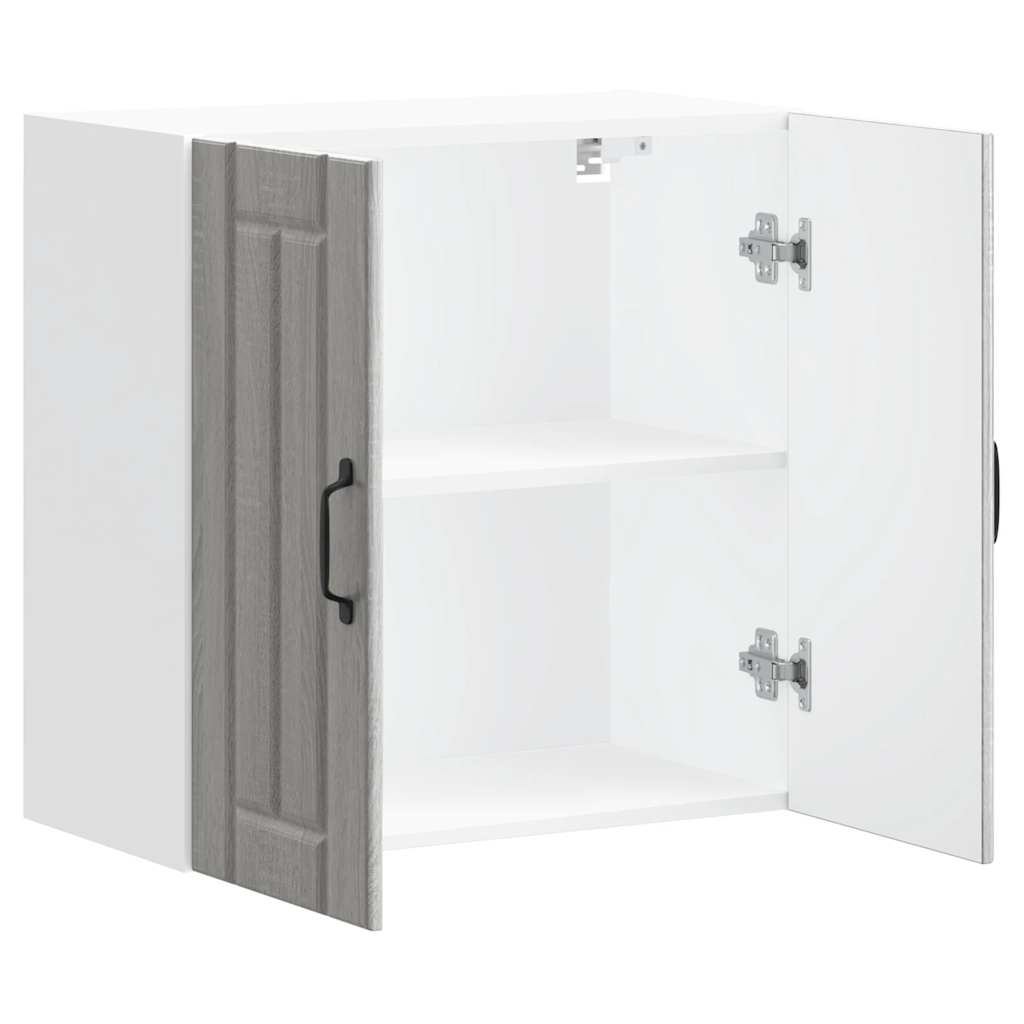 Kitchen Wall Cabinet Lucca Grey Sonoma Engineered Wood
