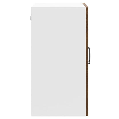 Kitchen Wall Cabinet "Lucca" Brown Oak Engineered Wood