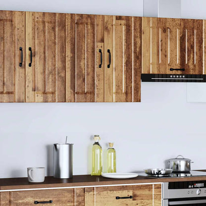 Kitchen Wall Cabinet "Lucca" Old Wood Engineered Wood
