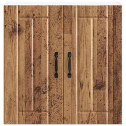 Kitchen Wall Cabinet "Lucca" Old Wood Engineered Wood