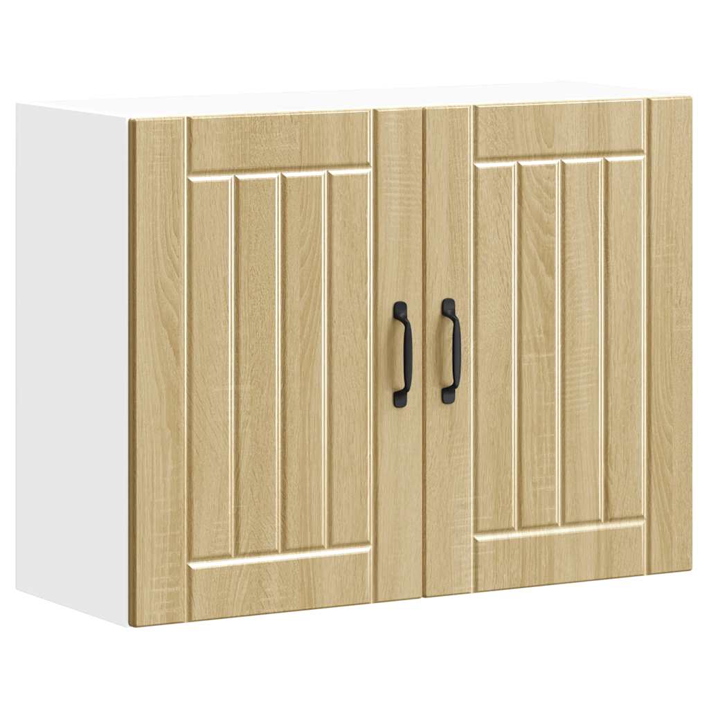 Kitchen Wall Cabinet Lucca Sonoma Oak Engineered Wood