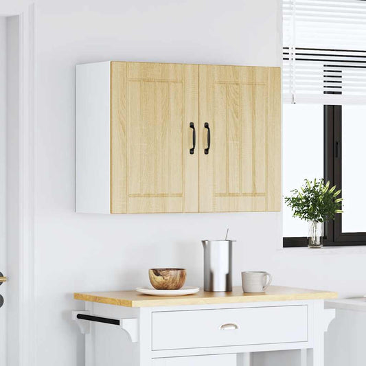 Kitchen Wall Cabinet "Lucca" Sonoma Oak Engineered Wood