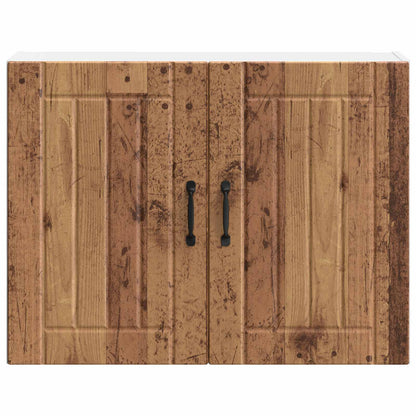 Kitchen Wall Cabinet "Lucca" Old Wood Engineered Wood
