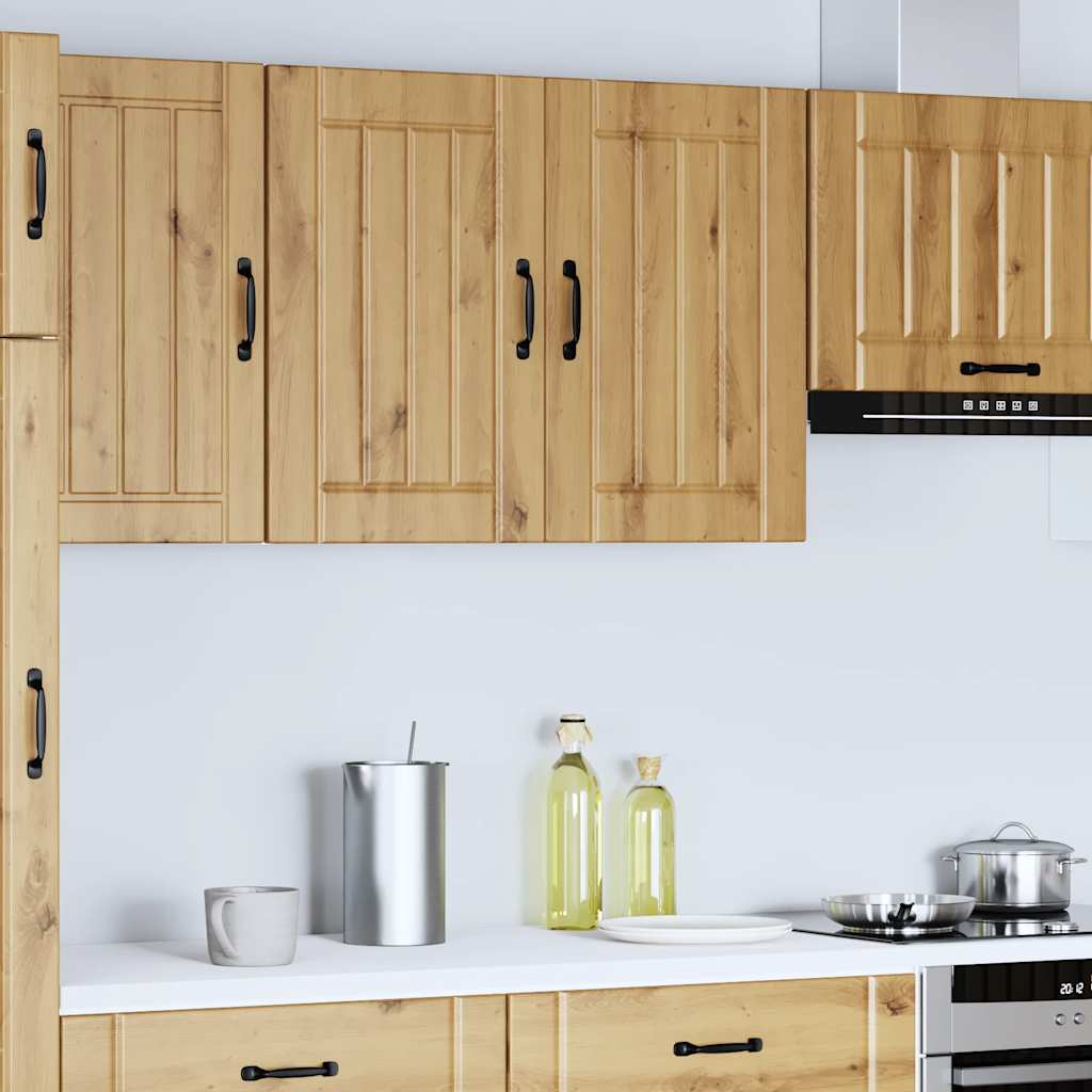 Kitchen Wall Cabinet "Lucca" Artisan Oak Engineered Wood