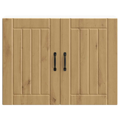 Kitchen Wall Cabinet "Lucca" Artisan Oak Engineered Wood