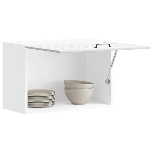 Kitchen Wall Cabinet "Lucca" White Engineered Wood