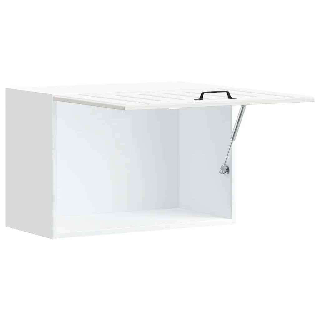 Kitchen Wall Cabinet Lucca High Gloss White Engineered Wood
