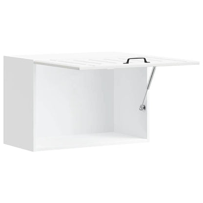 Kitchen Wall Cabinet Lucca High Gloss White Engineered Wood