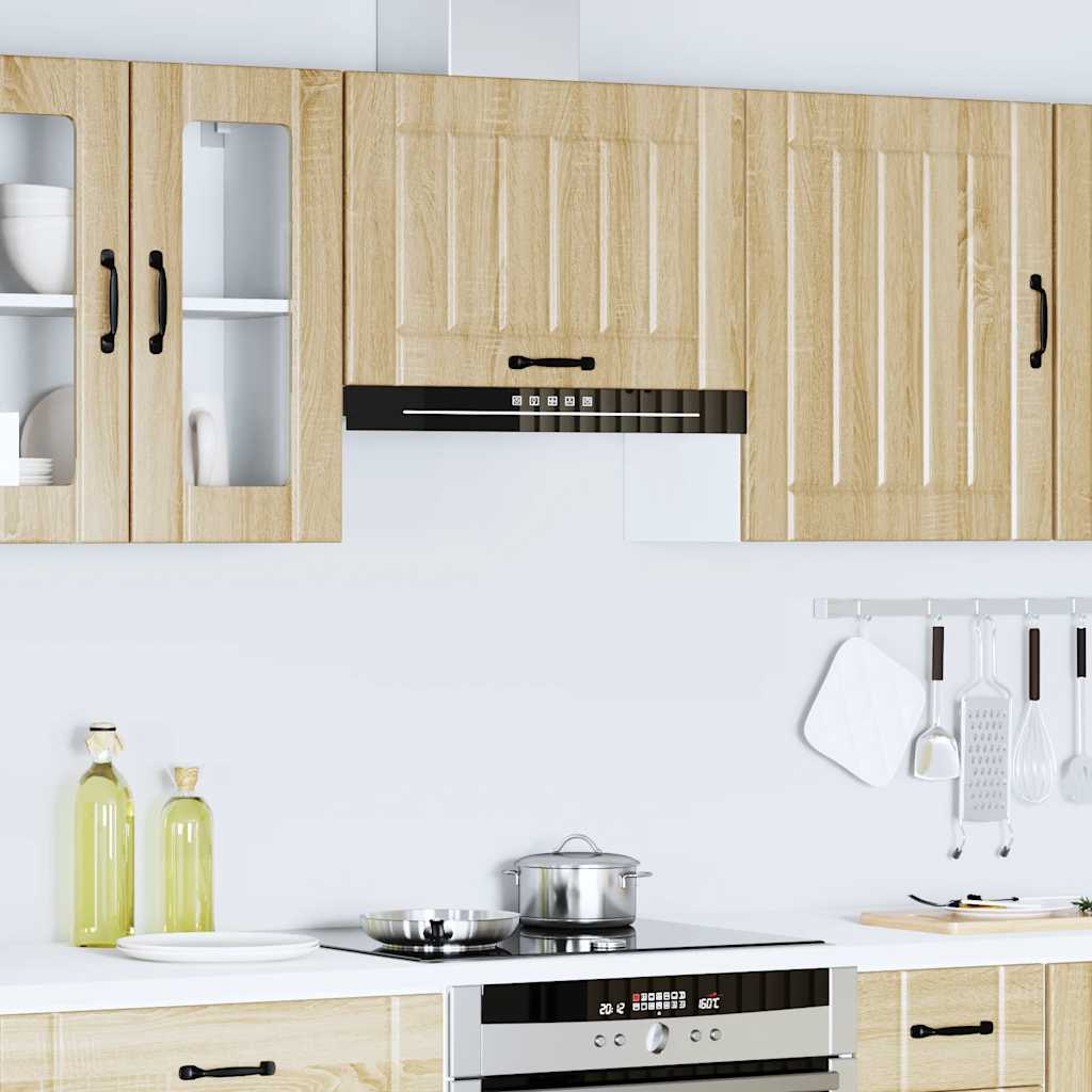 Kitchen Wall Cabinet "Lucca" Sonoma Oak Engineered Wood