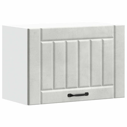 Kitchen Wall Cabinet Lucca Concrete Grey Engineered Wood