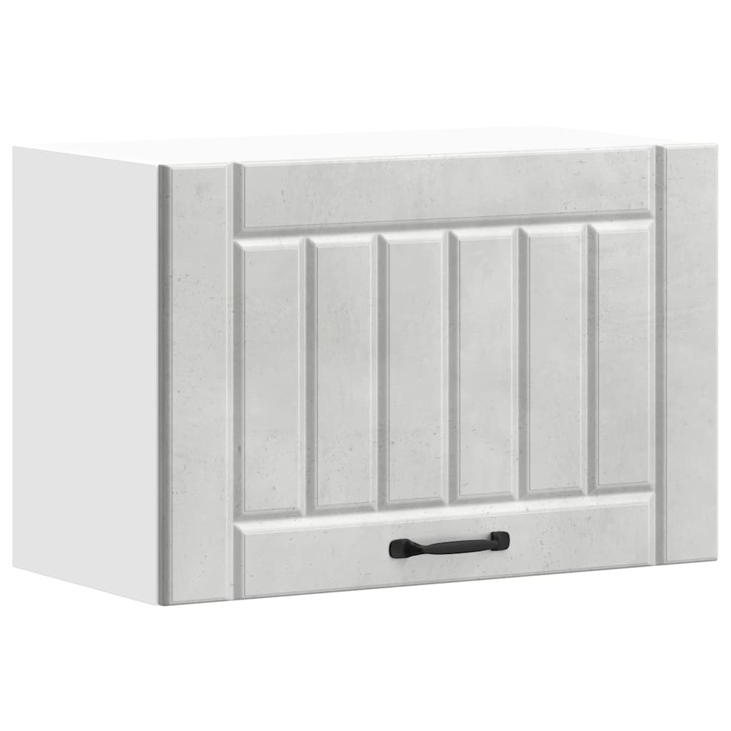 Kitchen Wall Cabinet "Lucca" Concrete Grey Engineered Wood