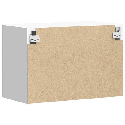 Kitchen Wall Cabinet "Lucca" Concrete Grey Engineered Wood