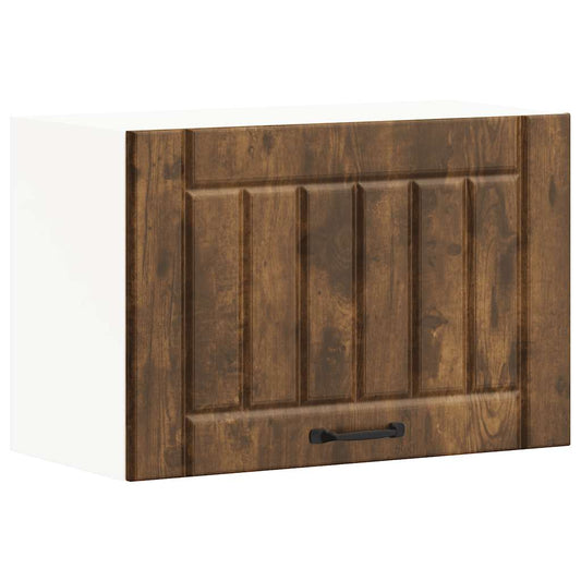 Kitchen Wall Cabinet "Lucca" Smoked Oak Engineered Wood