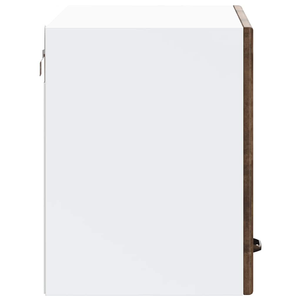 Kitchen Wall Cabinet Lucca Smoked Oak Engineered Wood