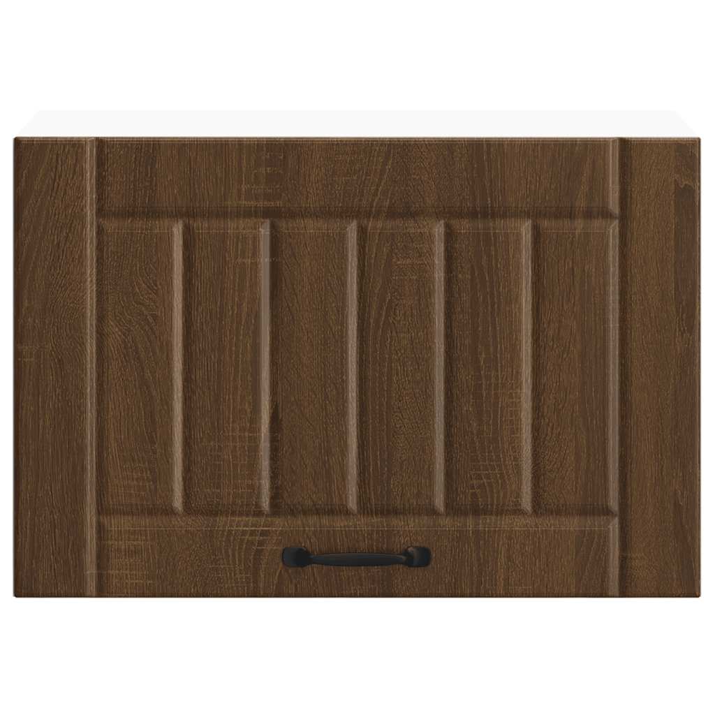 Kitchen Wall Cabinet Lucca Brown Oak Engineered Wood