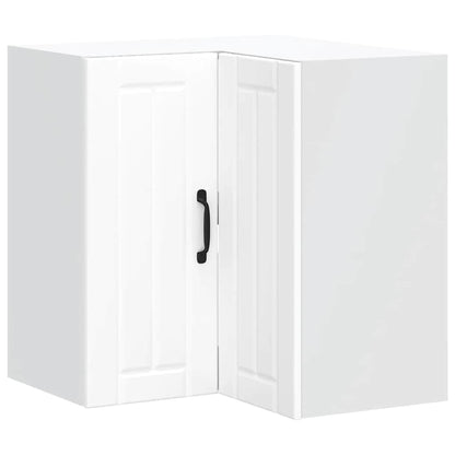 Kitchen Wall Corner Cabinet Lucca White Engineered Wood