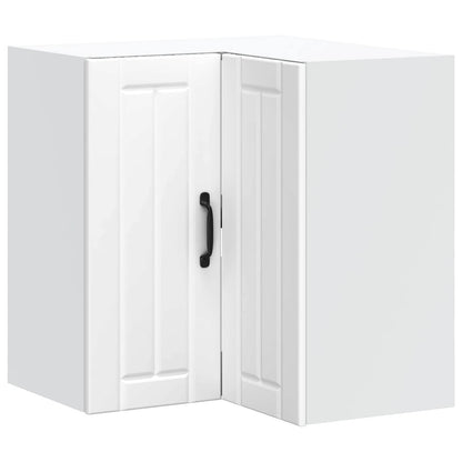 Kitchen Wall Corner Cabinet "Lucca" High Gloss White
