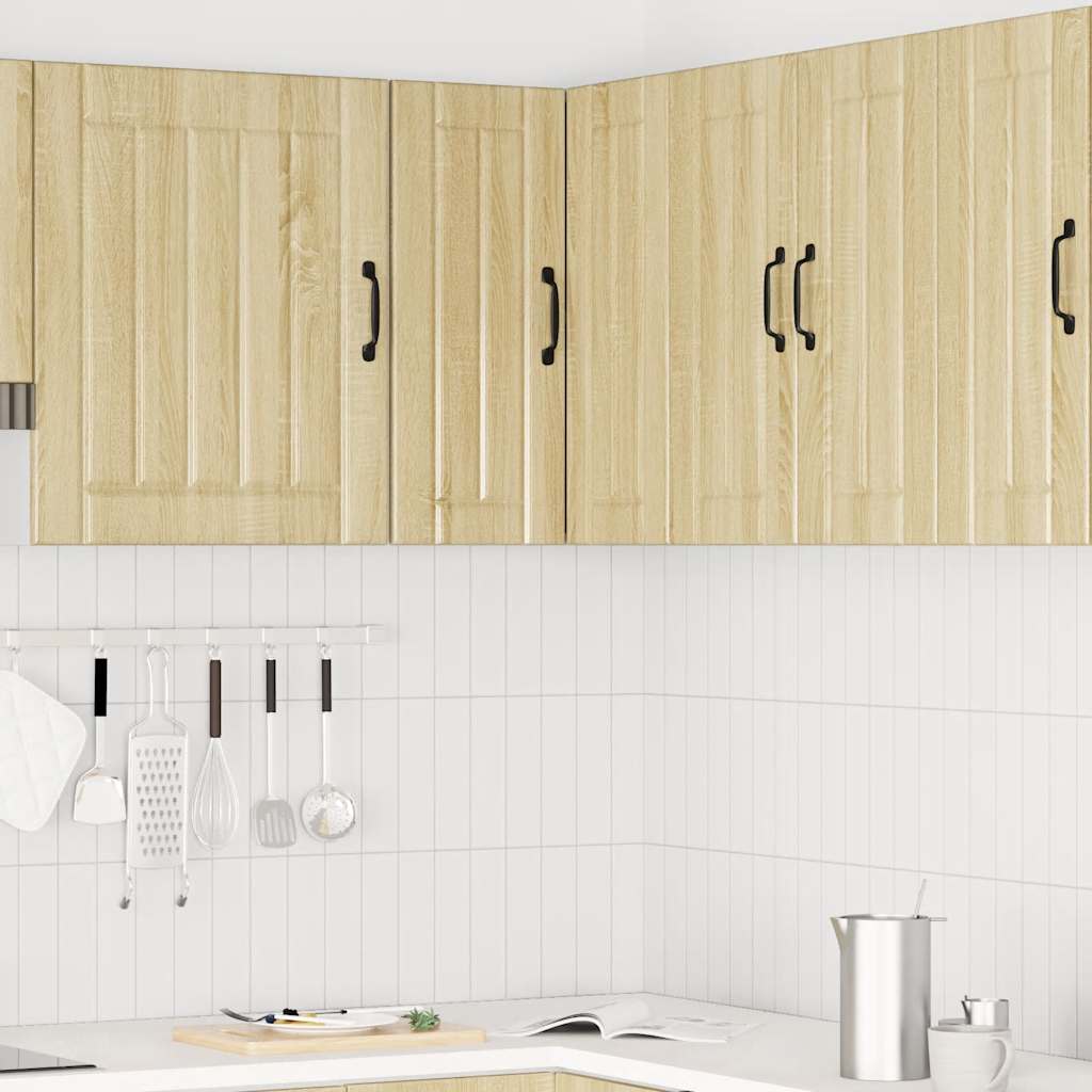 Kitchen Wall Corner Cabinet "Lucca" Sonoma Oak Engineered Wood