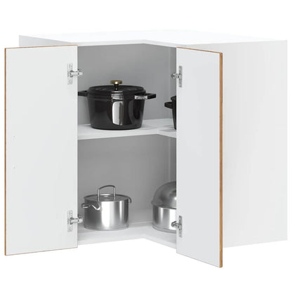 Kitchen Wall Corner Cabinet "Lucca" Old Wood Engineered Wood