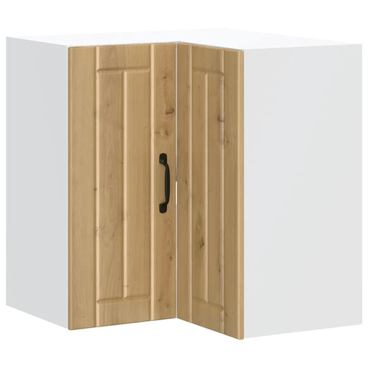 Kitchen Wall Corner Cabinet "Lucca" Artisan Oak Engineered Wood