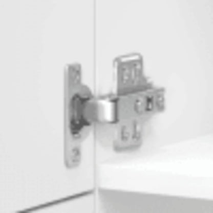 Kitchen Cupboard "Lucca" High Gloss White Engineered Wood