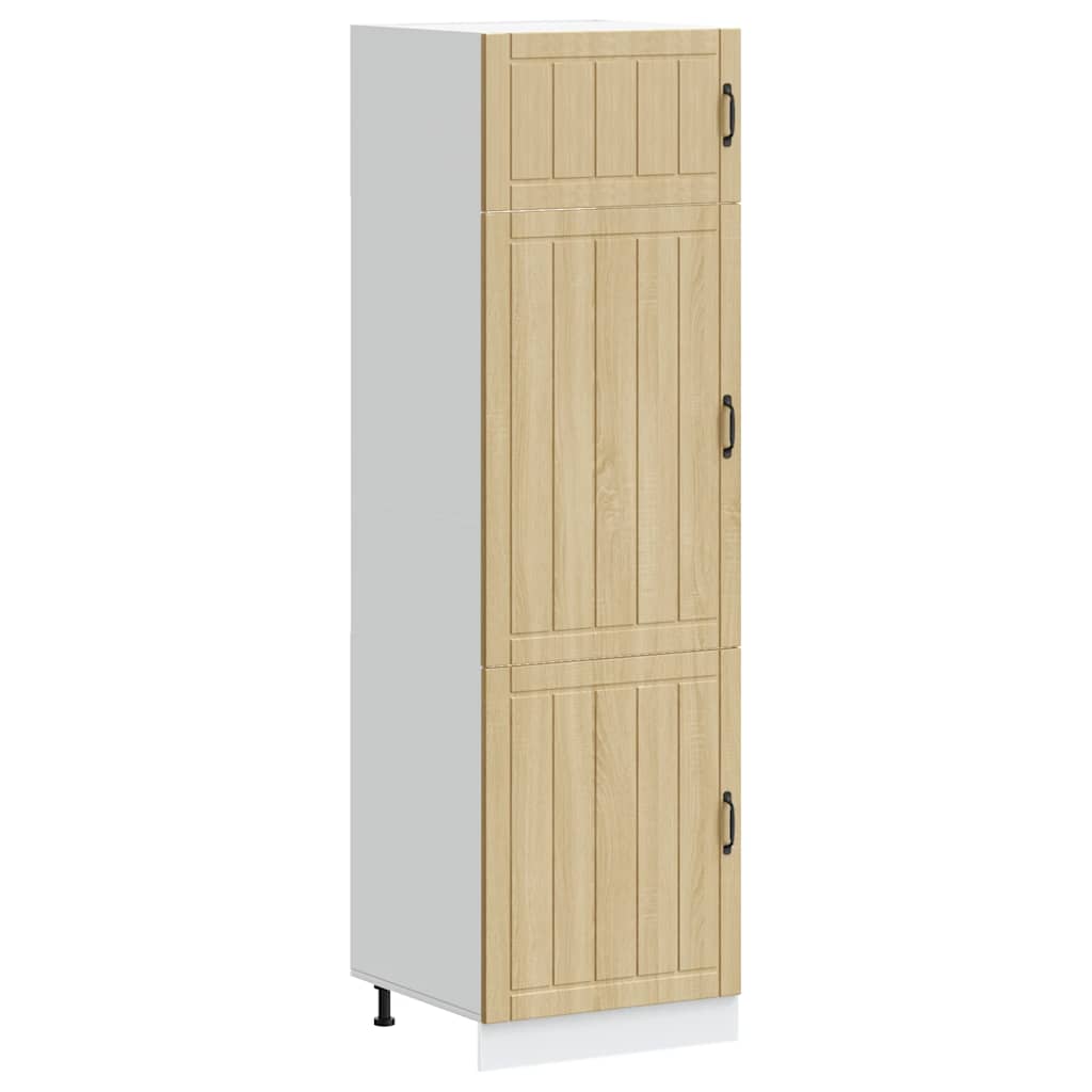 Kitchen Cupboard "Lucca" Sonoma Oak Engineered Wood