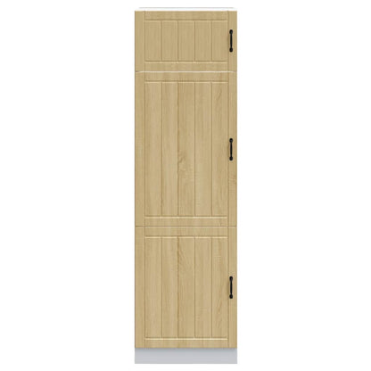 Kitchen Cupboard "Lucca" Sonoma Oak Engineered Wood