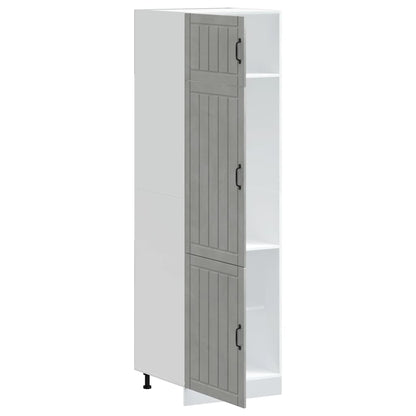 Kitchen Cupboard "Lucca" Concrete Grey Engineered Wood