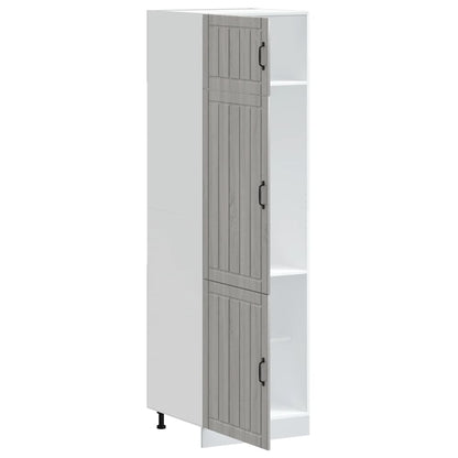 Kitchen Cupboard "Lucca" Grey Sonoma Engineered Wood