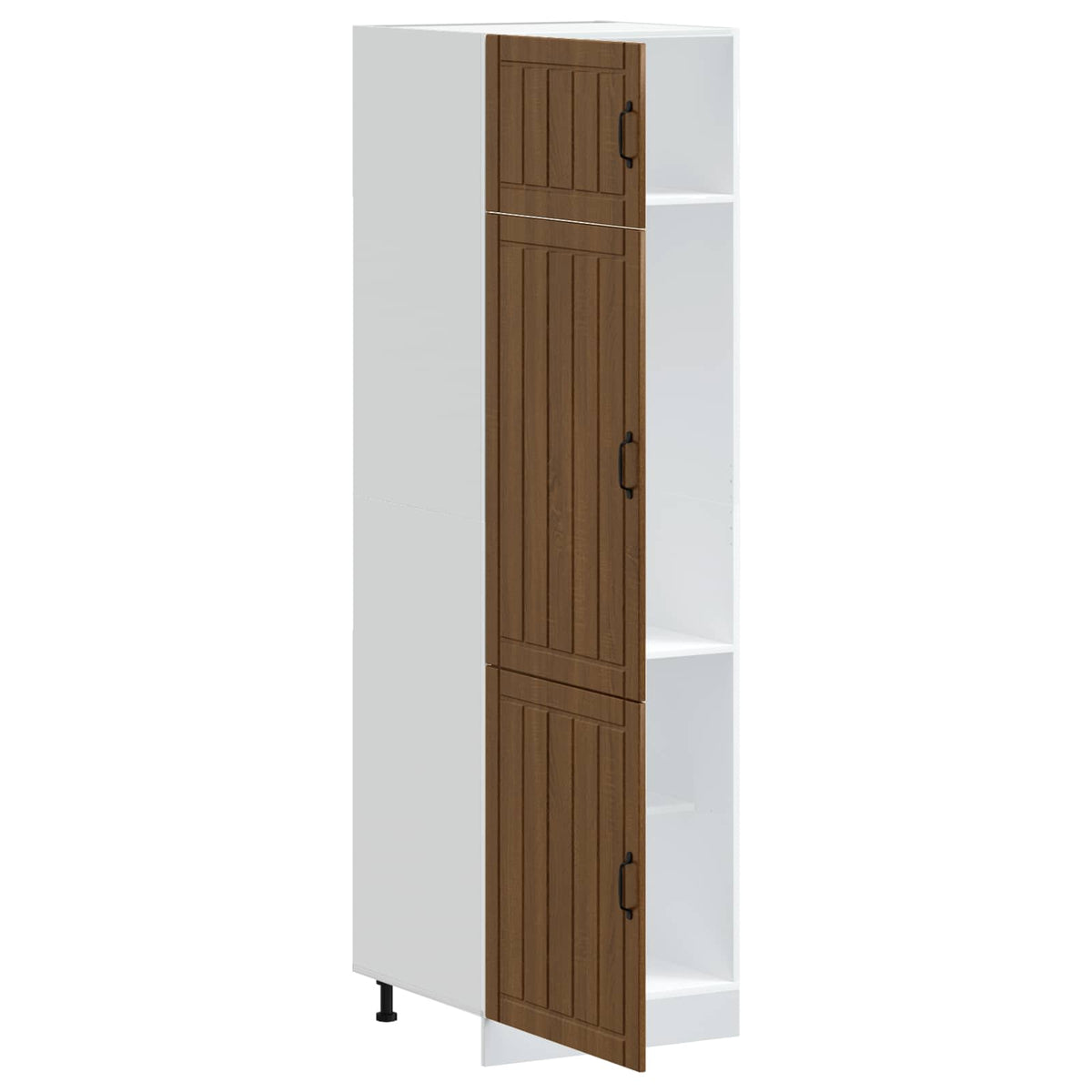 Kitchen Cupboard "Lucca" Brown Oak Engineered Wood