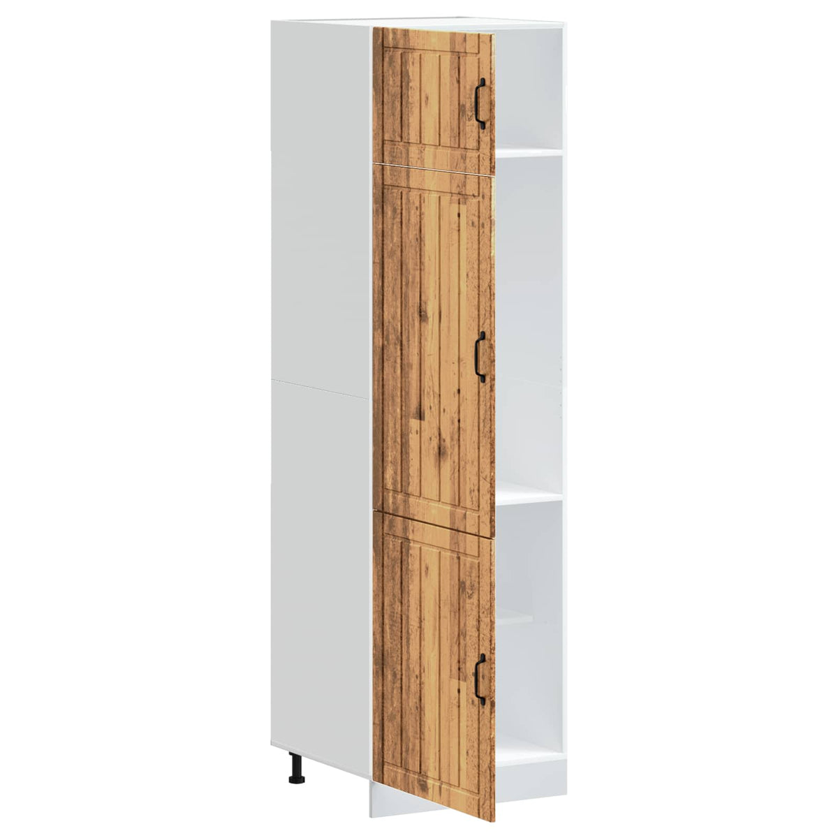 Kitchen Cupboard "Lucca" Old Wood Engineered Wood