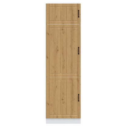 Kitchen Cupboard "Lucca" Artisan Oak Engineered Wood