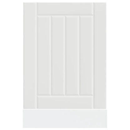 Dishwasher Panel Lucca White Engineered Wood