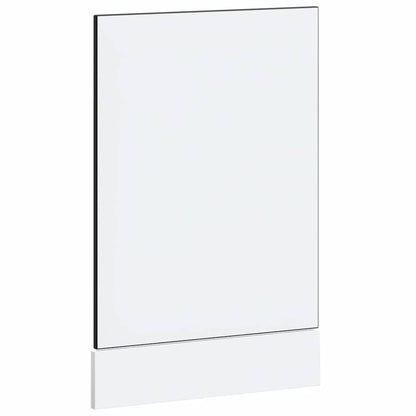 Dishwasher Panel Lucca Black Engineered Wood