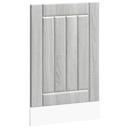 Dishwasher Panel Lucca Grey Sonoma Engineered Wood