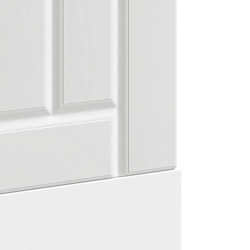 Dishwasher Panel Lucca White Engineered Wood