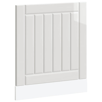 Dishwasher Panel Lucca High Gloss White Engineered Wood