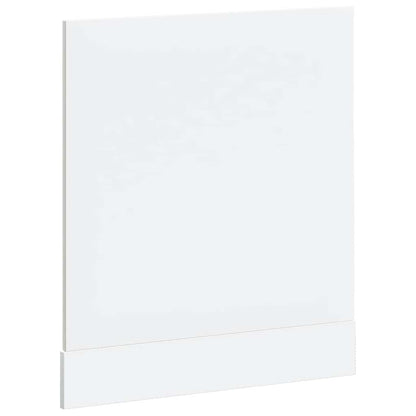 Dishwasher Panel Lucca High Gloss White Engineered Wood