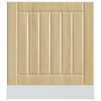Dishwasher Panel Lucca Sonoma Oak Engineered Wood