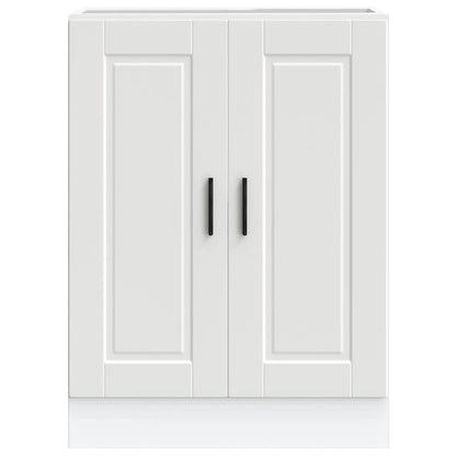 Kitchen Base Cabinet Porto White Engineered Wood